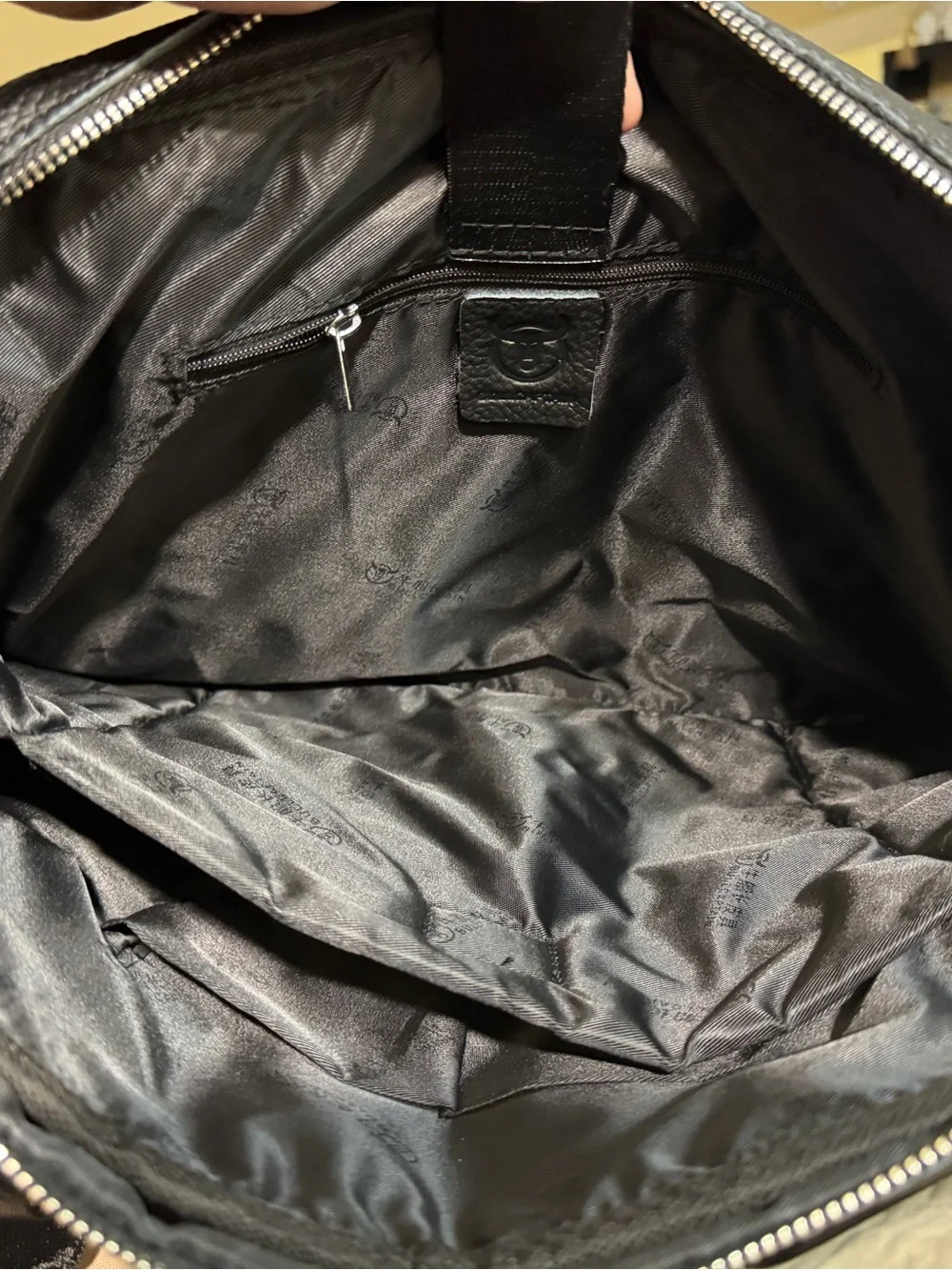 BULLCAPTAIN Laptop for Men Briefcase Bag Leather - MISSING SHOULDER STRAP
